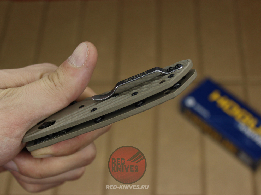 Нож Hogue DEKA MANUAL FOLDER (песочный) 24277