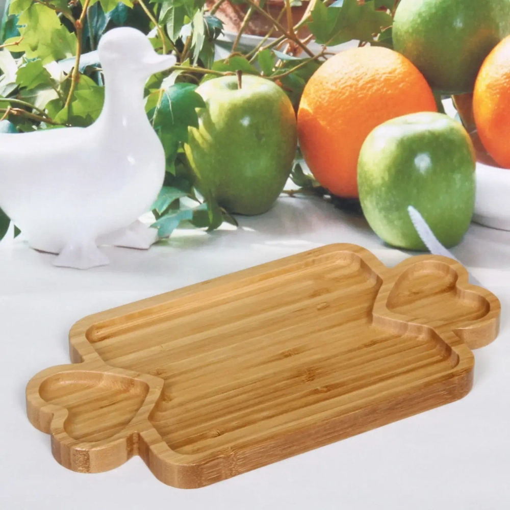 Доска бамбуковая для подачи и сервировки «SHEF» 27*14,5см