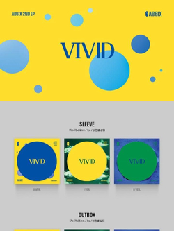 Альбом AB6IX - Vivid 2nd EP Album 3 Version SET