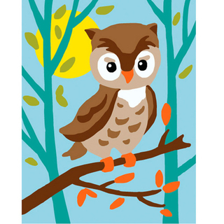 "Совенок"-3323 канва с рисунком