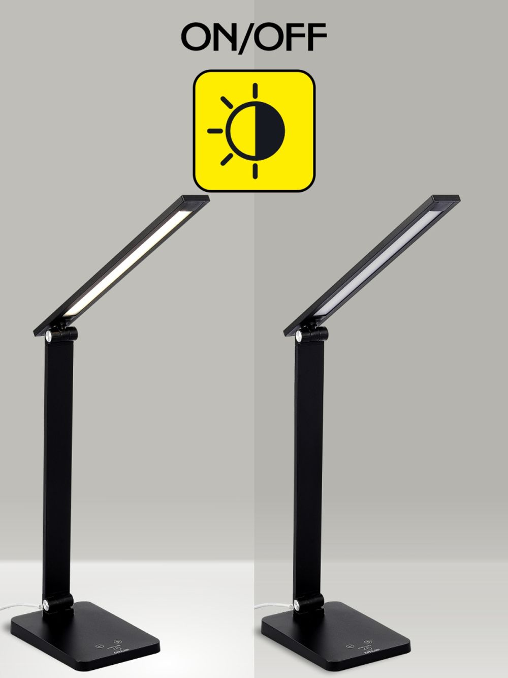 Citilux Ньютон CL803081 Настольный светильник с диммером Чёрный