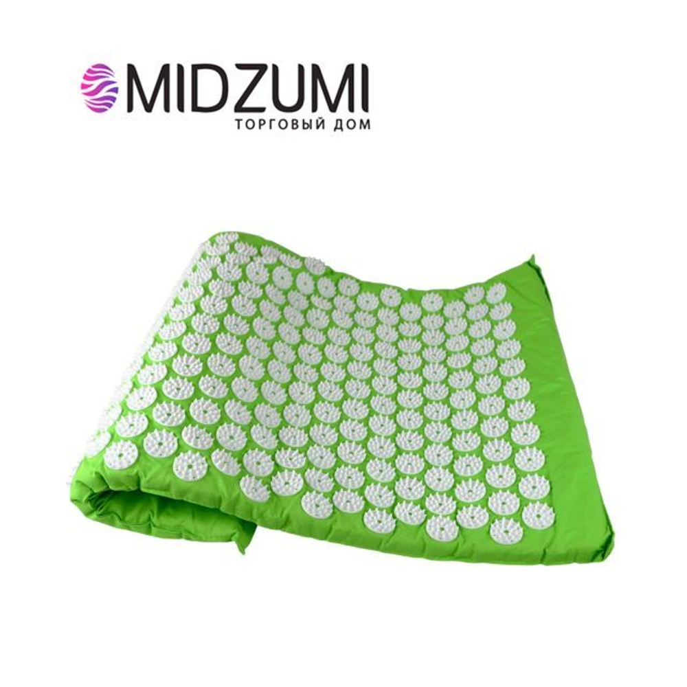 Игольчатый коврик и валик для акупунктуры Midzumi Khonsu Green