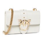 Сумка Pinko Leather Bird Bag Messenger Shoulder Bag Mini White, 1P21R4-Y5FF-I09