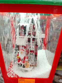 Рождественские уличные , музыкальные , снежные фонари 190 см