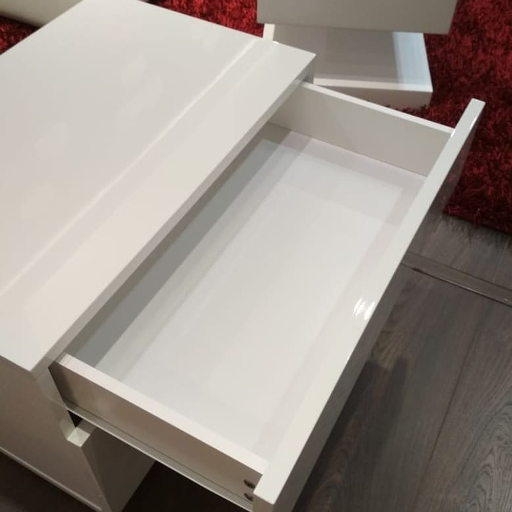 Тумба прикроватная DUPEN M-100 белая