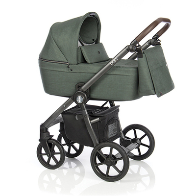 Детская коляска Roan Coss 3 в 1 New 2021 Night Green (Зеленый)