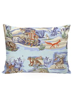 Постельное белье Сказка "Сказки севера/Орнамент" семейное Наволочка 50х70 см 2 шт Простынь 240х215 см Пододеяльник 145х215 см(2шт) , перкаль