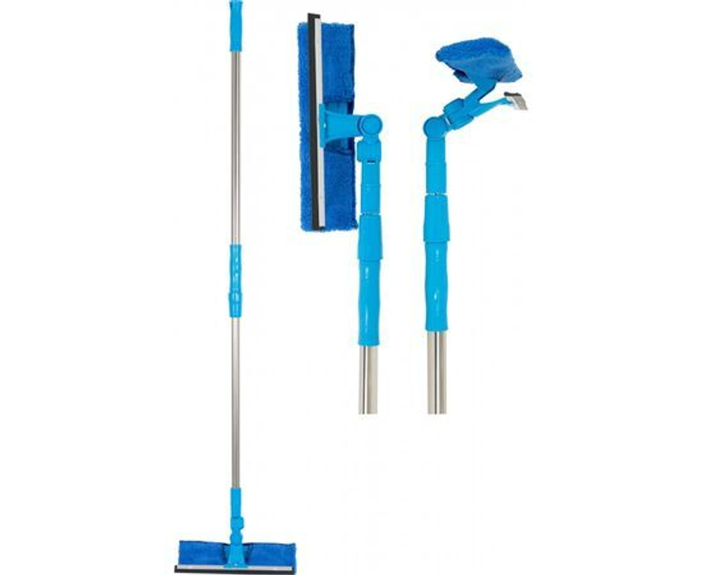 Окномойка WS-09 25см с телескопическим черенком 85-108см 6872 Рыжий Кот