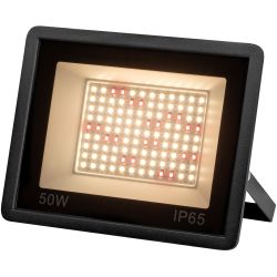 Фитопрожектор для растений светодиодный ЭРА FITO-50W-Ra90-LED для цветения и плодоношения полного спектра 50 Вт | Фито прожекторы