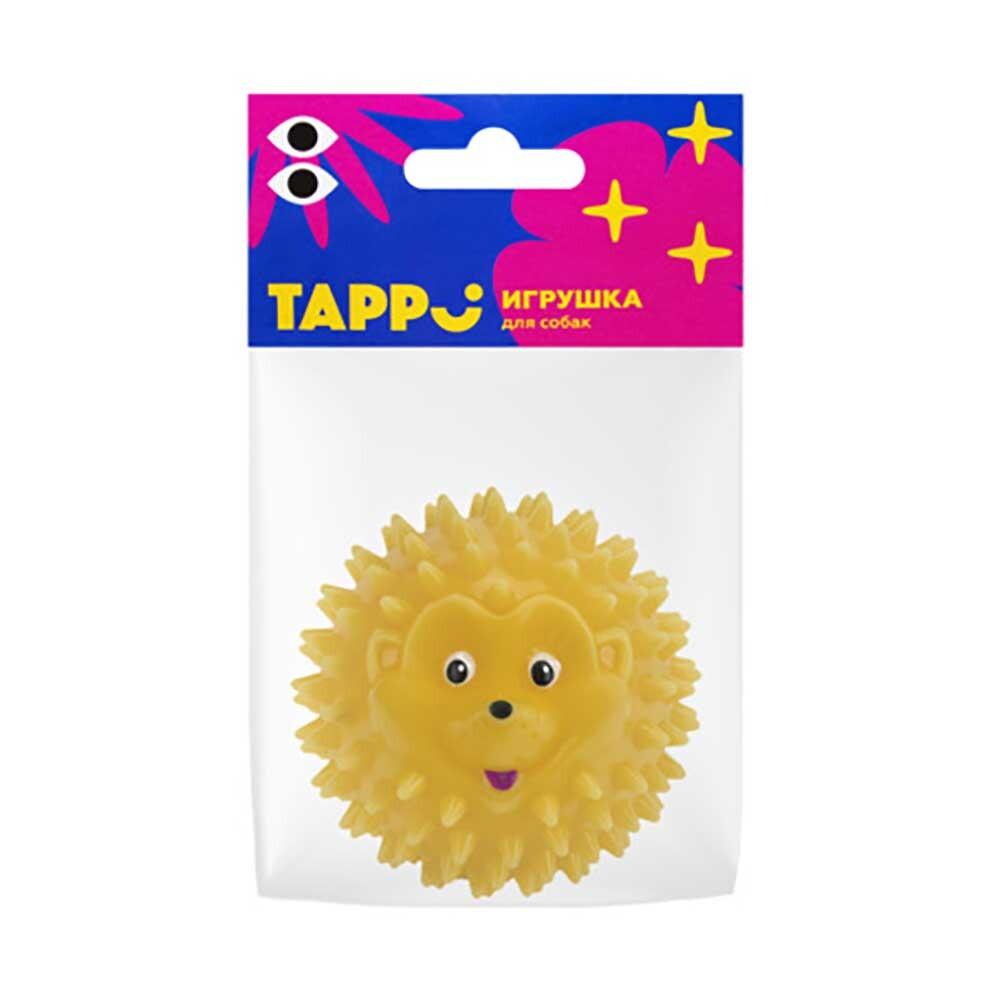 Игрушка "Мяч-ежик" желтый - для собак (Tappi Мю)
