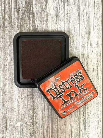 Distress Ink Pad. Crackling Campfire