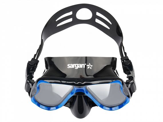 Маска Sargan Сонора черный/синий
