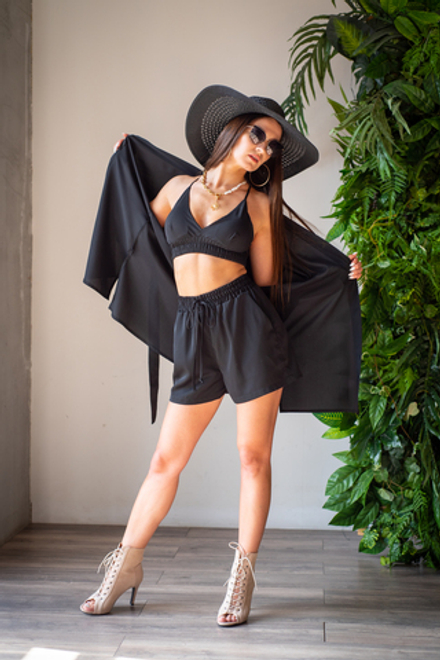 Рубашка Orchid, Черный