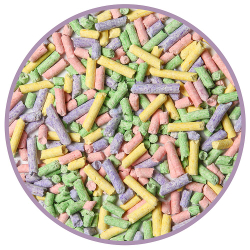 Наполнитель для кошачьего туалета CAT STEP Tofu Tutti Frutti, комкующийся, растительный, пакет 12 л