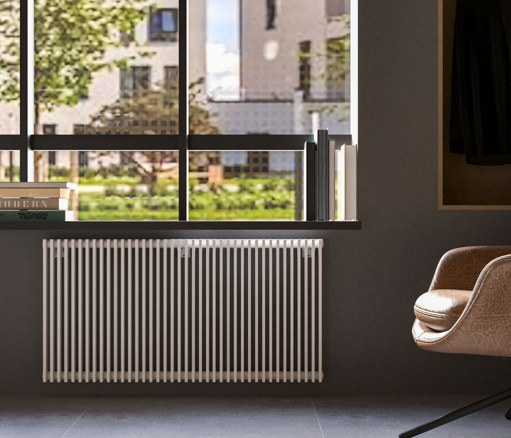 Дизайн-радиаторы Параллели 334мм с боковым подключением