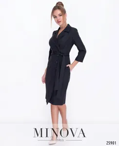 Платье 1116-черный Minova