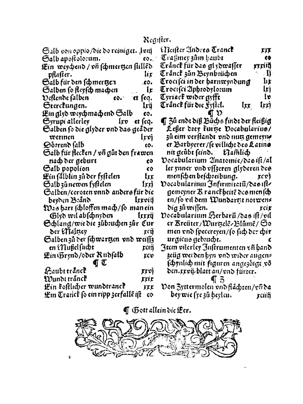 Feldbuch der Wundartzney newlich getruckt, und gebessert | Hans von Gersdorff