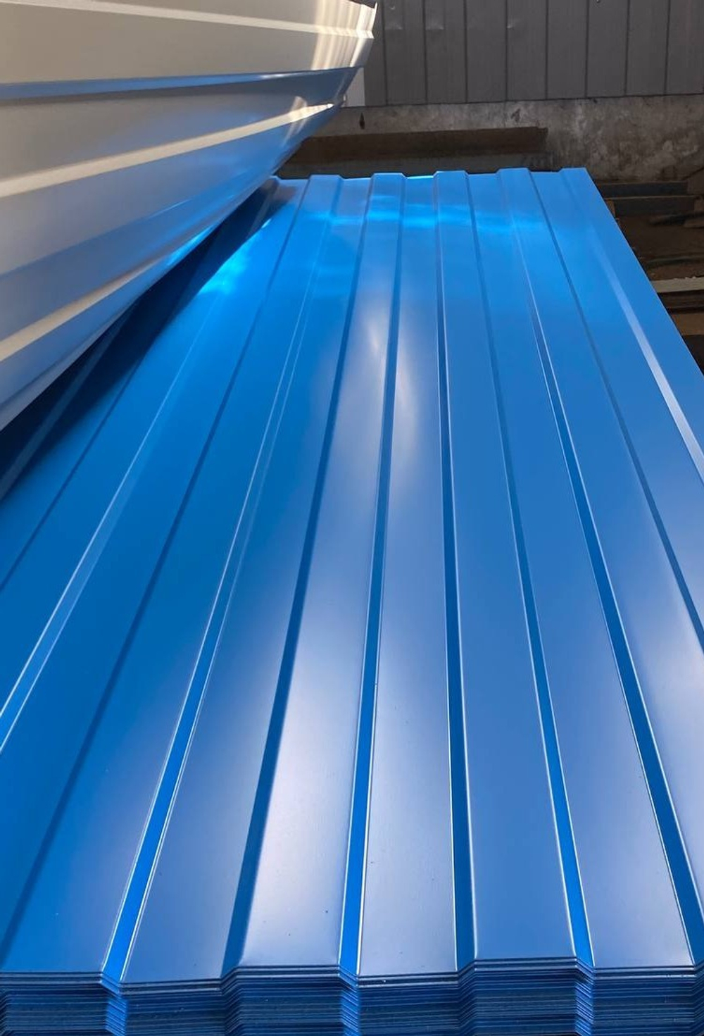 Небесно-синий профлист (Ral 5015)