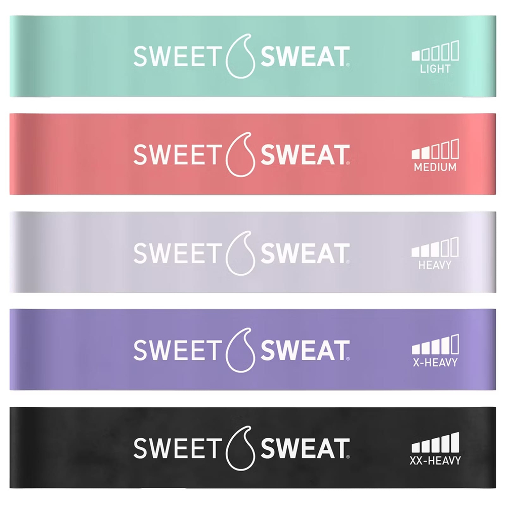 Sports Research, Sweet Sweat, мини-эспандеры, 5 штук