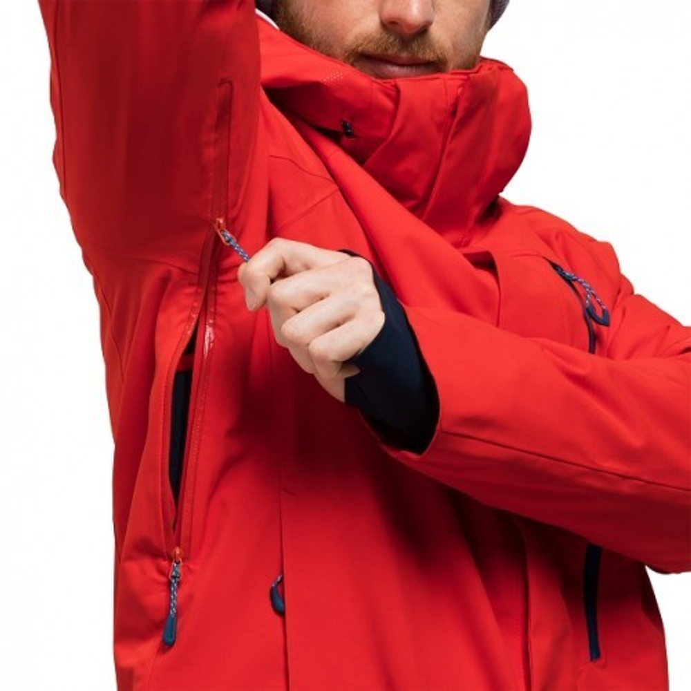 JACK WOLFSKIN куртка горнолыжная  EXOLIGHT ICY JACKET MEN 26810 FIERY RED