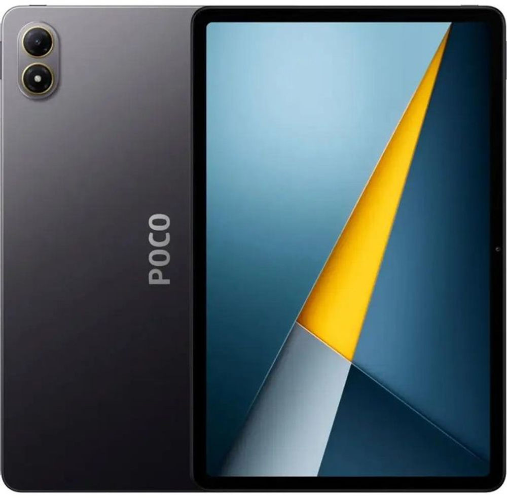 12.1" Планшет Xiaomi Poco Pad M1 P83P 8/256 GB 7s Gen 4 Wi-Fi, 2560 x 1600, 120Гц, Android 15, серый [71090]