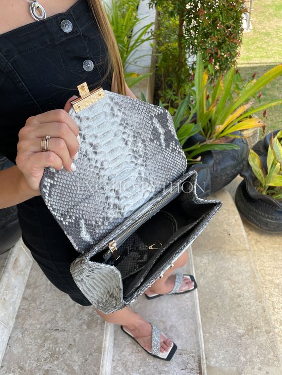 Сумка из кожи питона BG-454