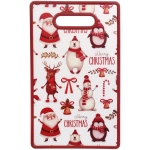 Доска разделочная пластиковая 37*23см «Новогодняя»