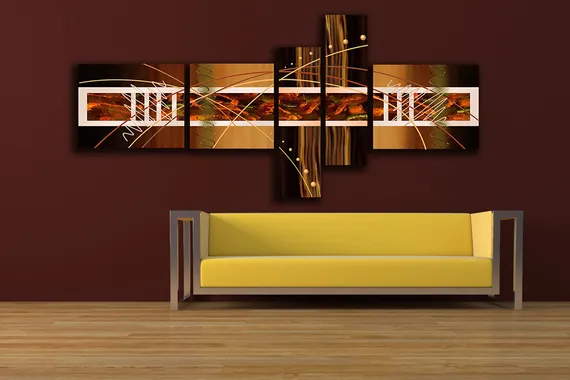 Модульная картина "Фантазия художника"