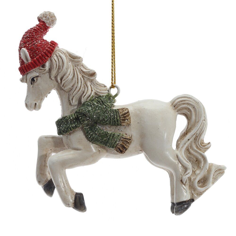 GAEM Фигурка декоративная подвесная "Лошадка", L8,5 W2,5 H8 см, 2в.