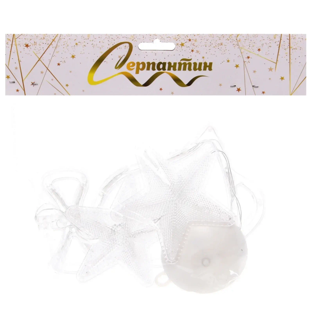 Фигура светодиодная «Колокольчик» 14*18.5 см (батарейки 3 ААА), 1 реж, Белый