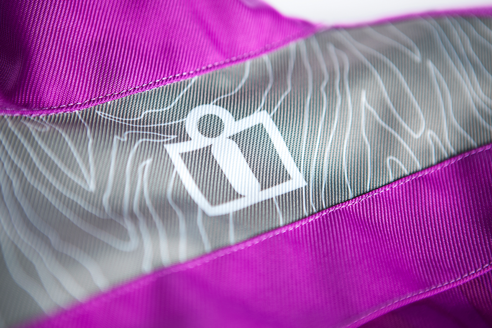 Мотокуртка - ICON HELLA 2 (женская, текстиль, фиолетовая)