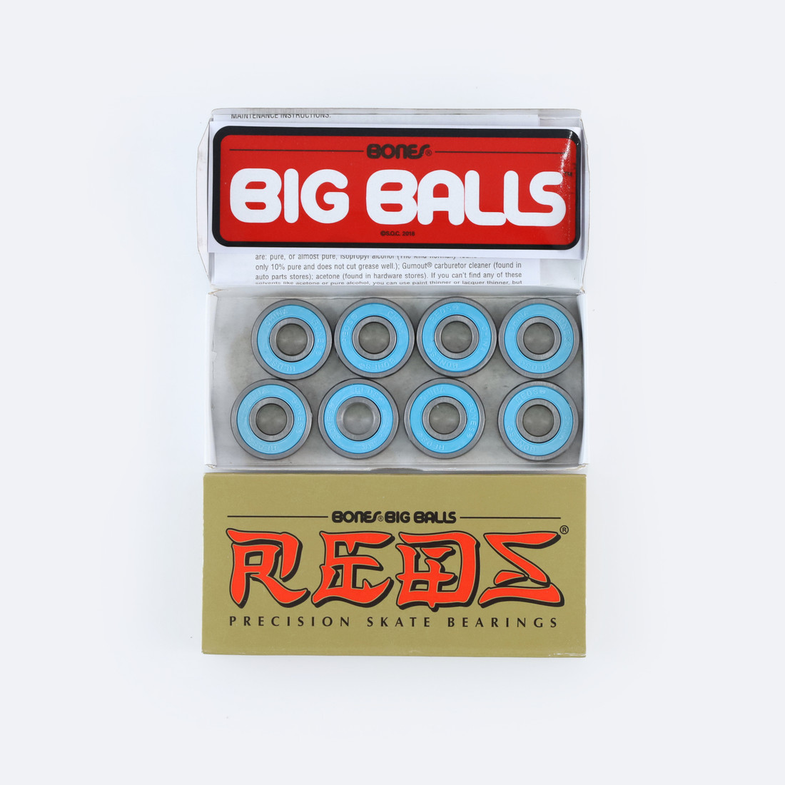 Купить Подшипники Bones Big Balls Reds