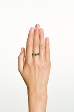 Кольцо КОЛТ позолота с хризопразами