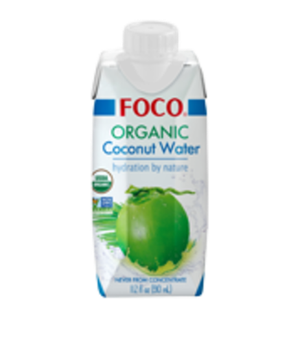 Кокосовая Вода Organic Foco, 1 л