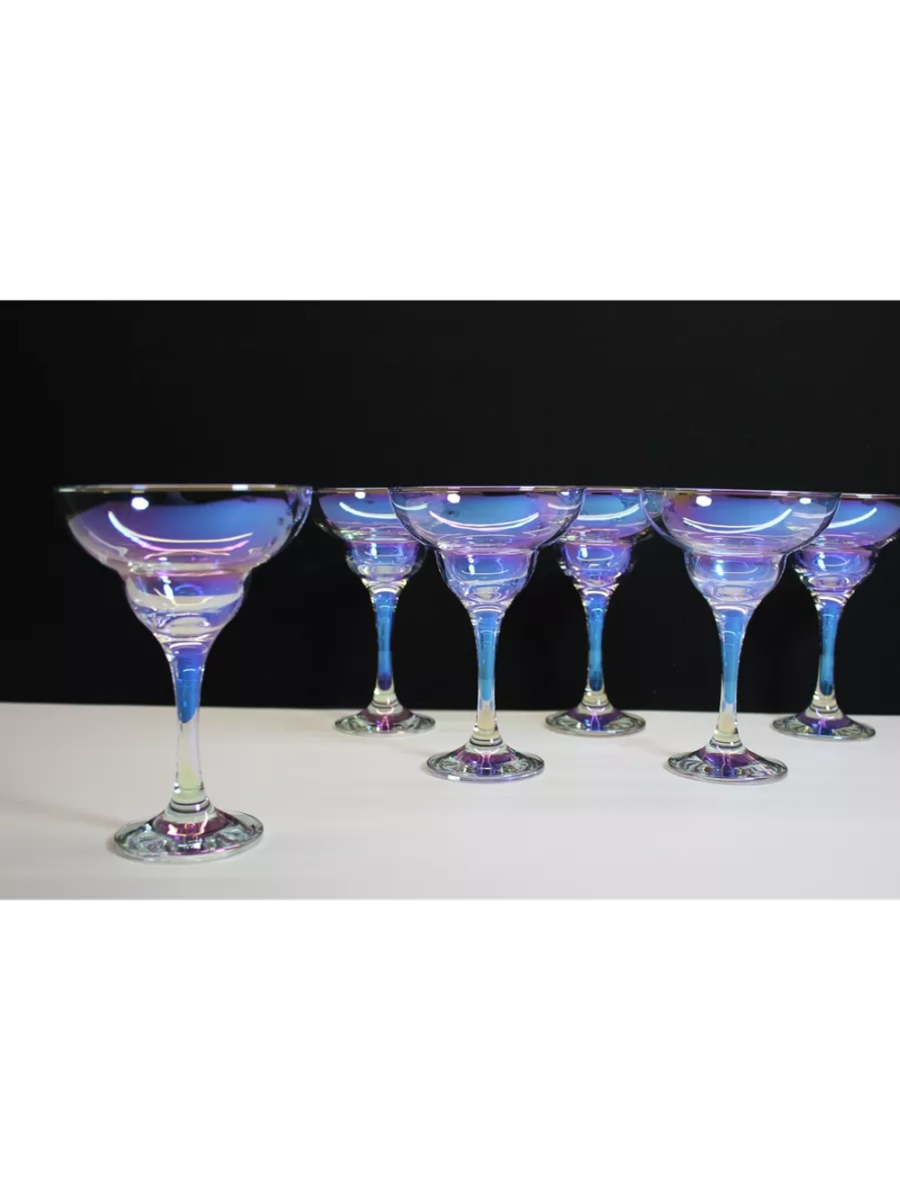Бокалы для вина "Радужная коллекция" 6 шт