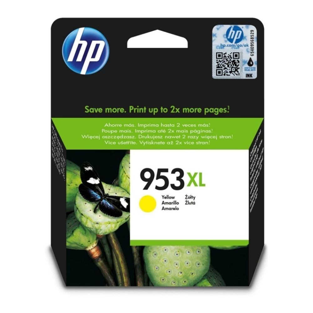 Картридж HP 953XL (F6U18AE) для OfficeJet Pro 8710/8720/8730/8210, желтый (1.45K) 26ml