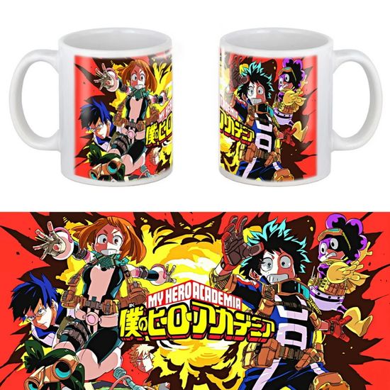 Кружка керамическая Моя геройская академия, герои-2, 330 мл