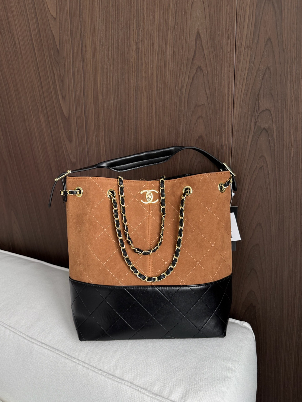 Сумка из эко кожи/замши