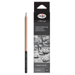 Карандаш ч/г 2В "Старый мастер" заточен.(Гамма)