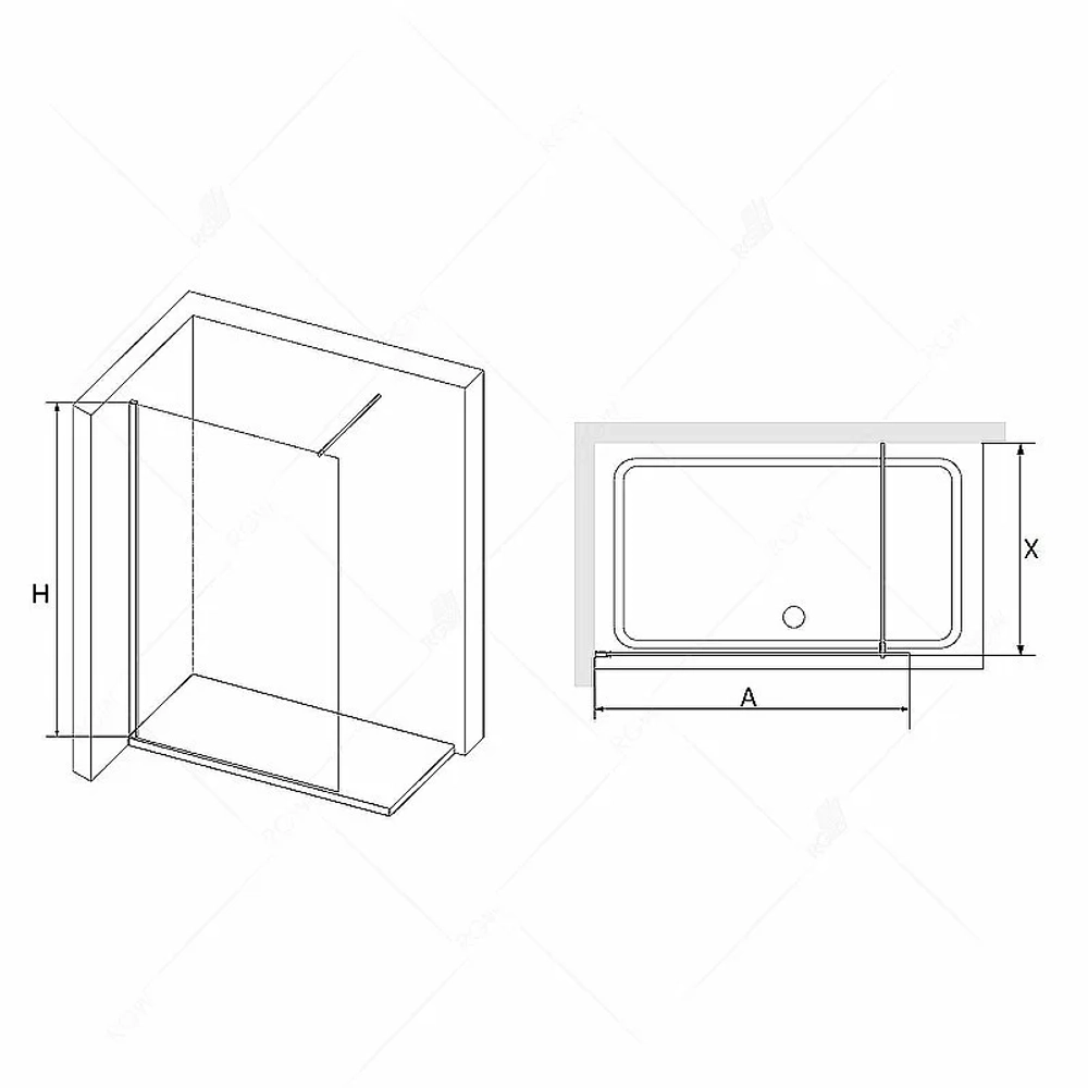 Душевая система RGW Shower Panels SP-6143-01 50140801-01 хром
