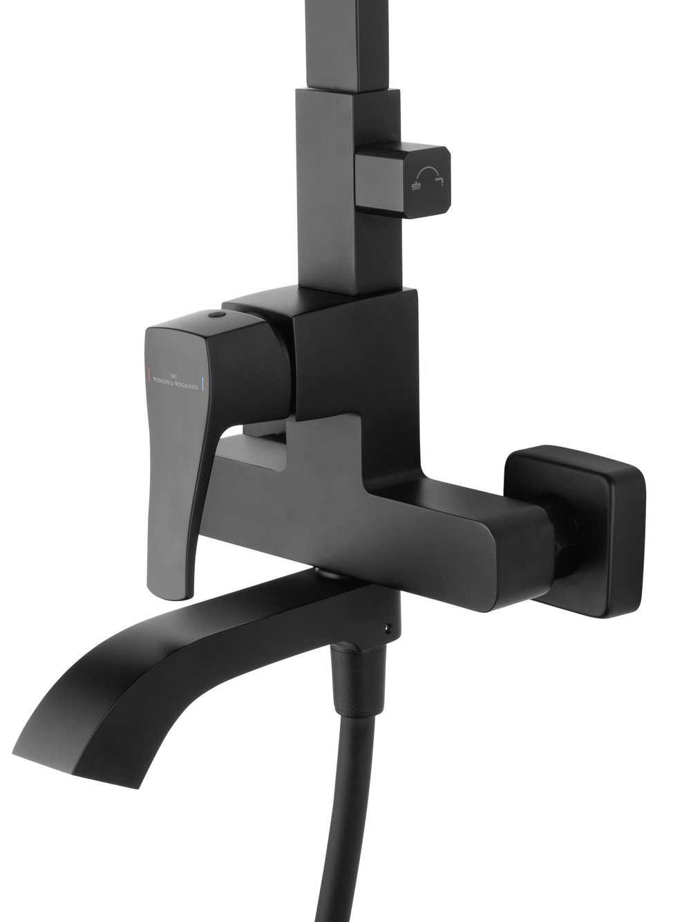 Душевая система WONZON & WOGHAND FLEX, Черный матовый (WW-88047072-MB)