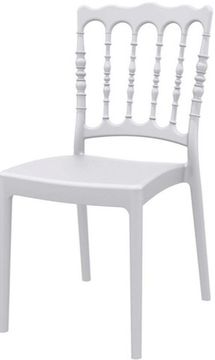 Стул пластиковый Napoleon белый