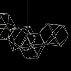 Люстра Lucciola 14A chrome