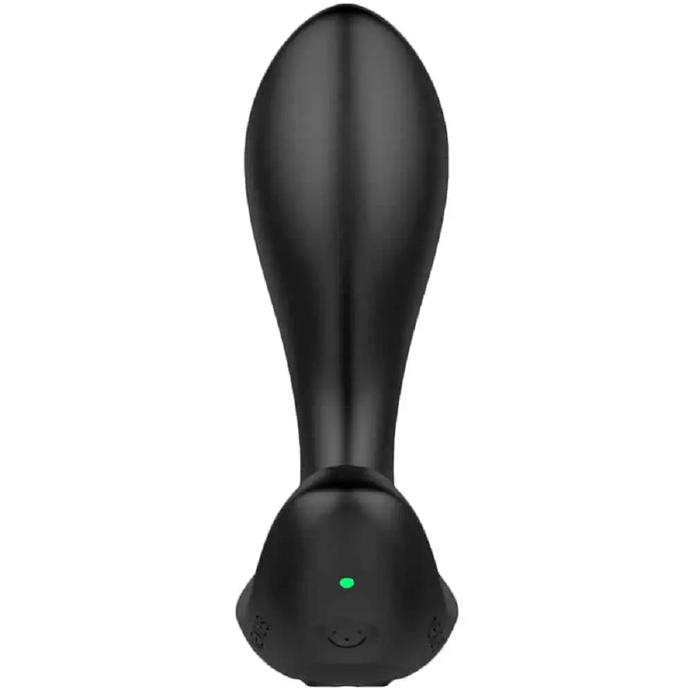 Анальная втулка с вибрацией Nexus Duo Plug черная 9 см