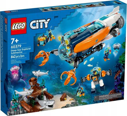 Конструктор LEGO City Подводная лодка исследователя морского дна 60379