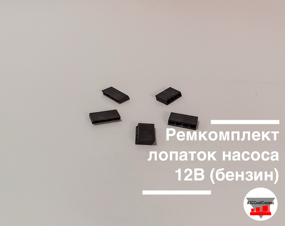 Ремкомплект лопаток насоса 12В (бензин)