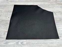 Сафьяно цв. Черный / Saffiano Royal Black, толщ. 1,1-1,3 мм, ПАНЕЛИ