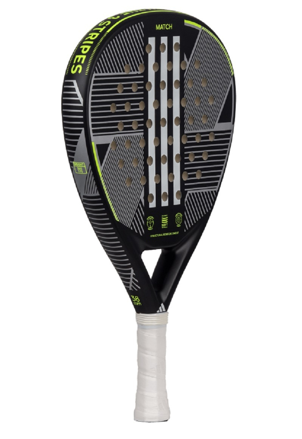 Ракетка для Padel Adidas Match 3.3 2024 - black/lime