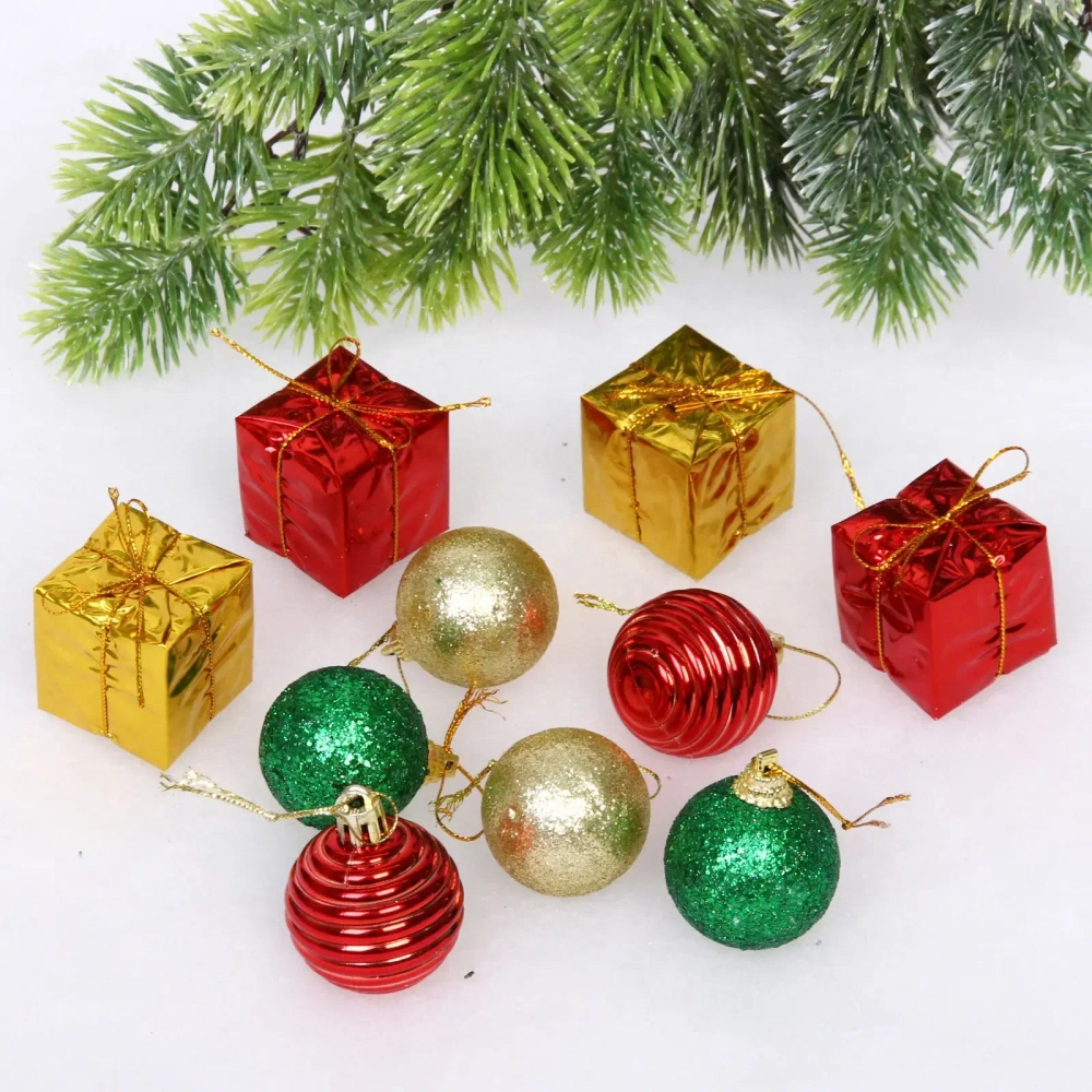 Набор украшений «Зимнее чудо» 19.5*8*8 см (20 предметов), Мультицвет