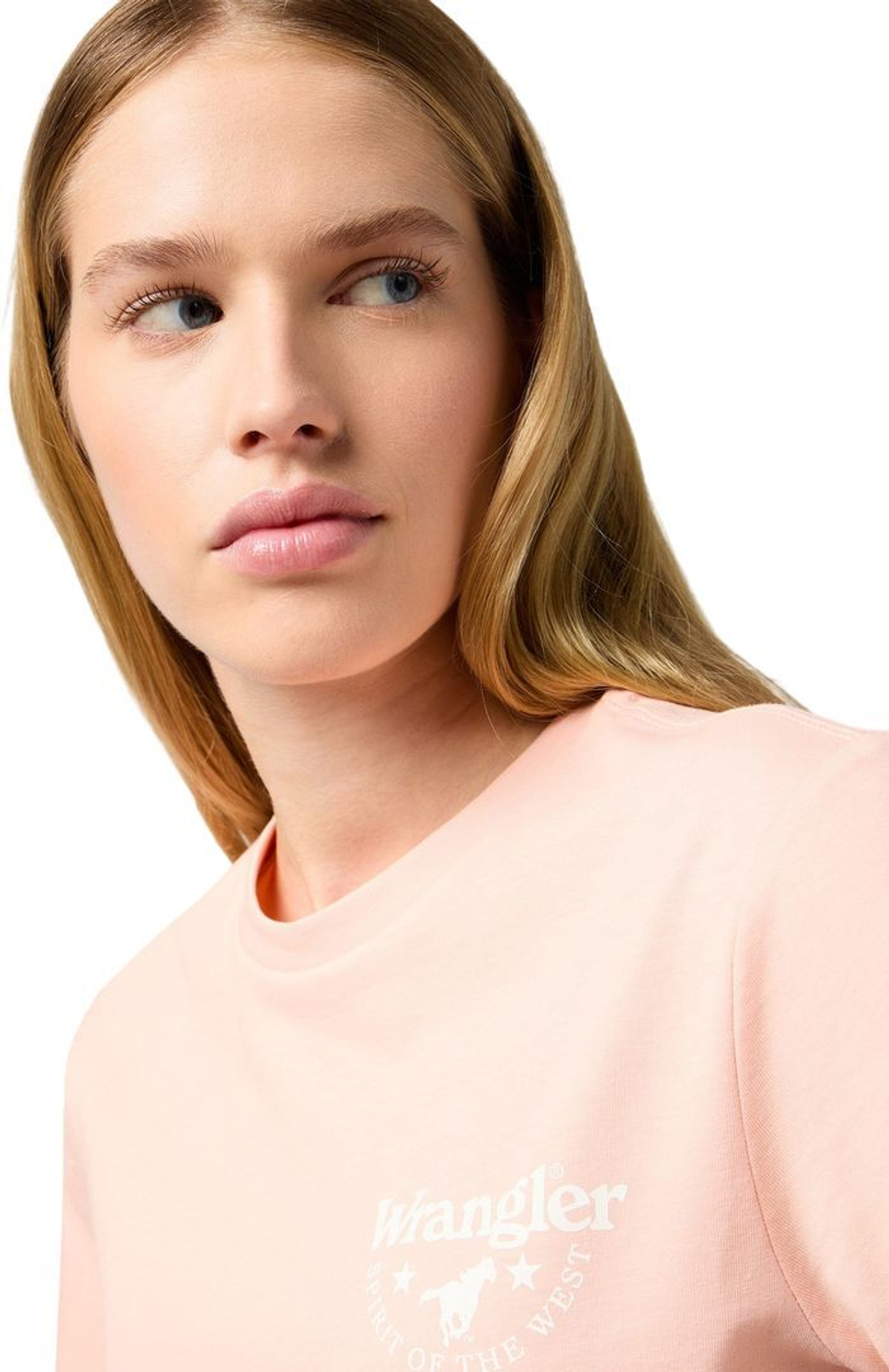 Футболка Wrangler REGULAR TEE PEACH MELBA